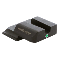 Ameriglo Green Tritium Single Dot, No Outline .165" Sq Notch Rear Sight for S&W M&P (Excl. .22,.380, Shield, EZ, Pro) S&W-101R