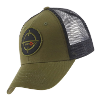 EuroOptic OD Green Reticle Logo Patch Hat w/Black Mesh EO-HAT-ODG-RET