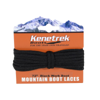 Kenetrek Black Work Boot Laces KE-LAC-72W-BLK