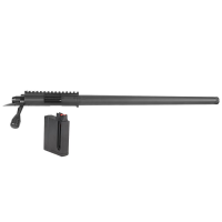 Vudoo Gun Works V-22 G2 .22 LR MTU Contour 18" TH Graphite Black Repeater Barreled Action RBA-22LR-G2-MTU18T-GB