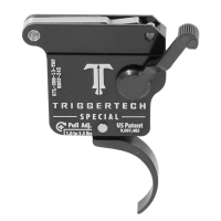 TriggerTech Rem 700 Clone LH Special Pro Curved Clean Blk/Blk Single Stage Trigger R7L-SBB-13-TNP