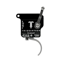 TriggerTech Rem 700 Factory LH Primary Curved SS/Blk Single Stage Trigger R7L-SBS-14-TBC