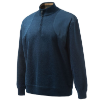 Beretta Honor Windstop Quarter-Zip Sweater Blue Total Eclipse Small PU511T16560504S