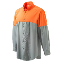 Beretta Covey TM Tech Field Shirt Grey/Blaze Orange Small LU701T15550965S