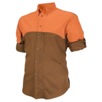 Beretta Covey TM Tech Field Shirt Tobacco/Blaze Orange Small LU701T15550850S