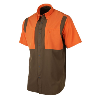 Beretta TKAD Flex SS Shirt Tobacco/Blaze Orange Large LU951T23340850L