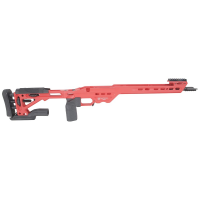 Masterpiece Arms Remington SA RH USMC Red Competition Chassis COMPCHASSISREMSA-RED-RH-21