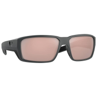 Costa Fantail Pro Matte Gray Sunglasses w/Copper Silver Mirror 580G Lenses 06S9079-90791160