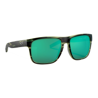 Costa Spearo XL Matte Reef Sunglasses w/Green Mirror 580G Lenses 06S9013-90130759