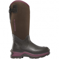 Lacrosse Women's Alpha Thermal 14" Choc/Plum 7mm Neoprene Boot Sz 10 644104-10