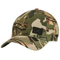 Under Armour Men's Storm Camo Stretch Hat UA Forest 2.0 Camo/Timber/Blk Size L/XL 1369397-988001