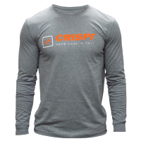 Crispi Shop Long Sleeve Dark Grey 2XL Shop-Shirt-Long-Sleeve-2XL-DGY