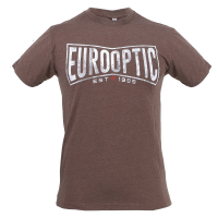 EuroOptic Bowtie Logo Espresso Tee 3XL TEE-BRN-BOWTIE-3X