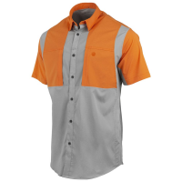 Beretta TKAD Flex SS Shirt Grey/Blaze Orange 2XL LU951T23340965XXL