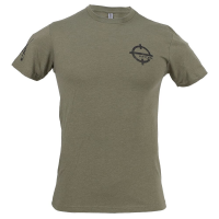 EuroOptic Target Military Green Tee Large TEE-MILGRN-TARGET-L