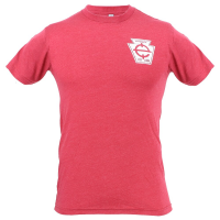 EuroOptic Keystone Cardinal Red Tee Large TEE-RED-KEYSTONE-L