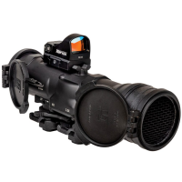 Elcan SpecterDR 1.5x/6x 5.56mm Riflescope with Flip Covers, ARD & 3MOA XOPTEK DFOV6-B146-C10-X3