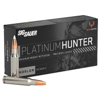Sig Sauer Ammo Platinum Hunter 6.5 Creedmoor 140gr AccuBond 20/Box E65CMPH140-20