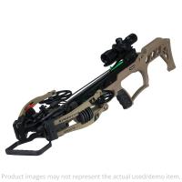 Xpedition Archery USED Xpedite420 Flat Dark Earth Crossbow XACW1004 - Box Damage, Light wear/scratches - Broken Bowstring UA5660