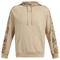 Under Armour Rival Fleece Camo Blocked Hoodie City Khaki/Camel LG 1388087-299002