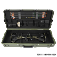 SKB iSeries Large OD Green/Grey Plush Bow Case 3i-4217-PLP-M