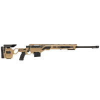 Cadex Defense Kraken Multi-Caliber Rifle, .338 Lapua, 27" Barrel, Includes Muzzle Brake, Color: Hybrid Tan/Black CDXMC-KRKN-338-27-BR20-A2D3N-HTB