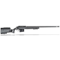 Christensen Arms B.A. Tactical 338 Lapua Mag 27" 1/9.3" Fiberglass Carbon Black w/ Gray Webbing Stock 801-04003-00