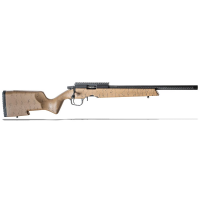 Christensen Arms Ranger .17 HMR 18" 1:9" Bbl Tan w/Black Webbing Rimfire Rifle 801-12015-00