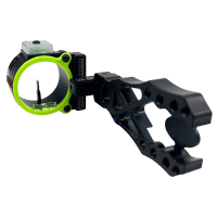 Black Gold Flash Point Rush 1-Pin Black .019 RH Bow Sight FPRU1