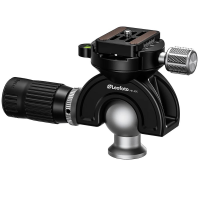 Leofoto MH-40X-Arca 40mm Full Dynamic Ball Head w/Rosette, 3/8" Mounting Socket & Handlebar Control MH-40X-ARCA