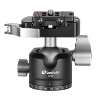 Leofoto LH-30LR 30mm Low Profile Ball Head w/LR-50 Lever-Release Clamp LH-30LR