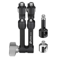 Leofoto AM-3 110mm Versa Magic Arm w/Anti-Twist Adapter & 3/8" Mounting Studs AM-3-KIT