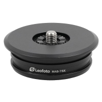 Leofoto MA-X Connecting Heads X Bowl Adapter w/75mm Bowl MA-75X