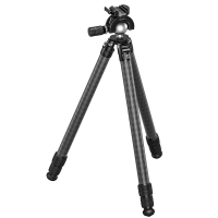 Leofoto SA-X SA-403CX Tripod w/Rosette, 3/8" Mounting Stud & MH-X Full Dynamic Ball Head SA-403CX-MH-60X-ARCA