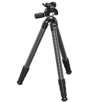 Leofoto SA-X SA-364CX Tripod w/Rosette, 3/8" Mounting Stud & MH-X Full Dynamic Ball Head SA-364CX-MH-50X-ARCA