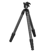 Leofoto SA-X SA-324CX Tripod w/Rosette, 3/8" Mounting Stud & MA-40X Lever-Release Rapid Lock Ball Head SA-324CX-MA-40X-ARCA