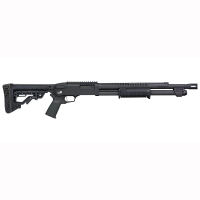 Mossberg 590R Tactical 12ga 18.5" Bbl Black 6+1 Shotgun w/MOE+ Grip, Breacher Bbl, Heat Shield & Forward Mounted M-LOK Bracket 50761