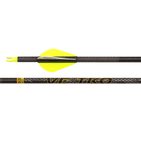 Victory Archery VFORCE TKO Elite 300 Low Torque GPI: 9.5 Fletched Arrow w/AAE 2.6 Hybrid Vanes 6pk VFTKE-300FA-6