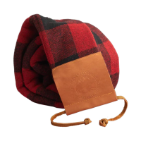 Bear Bow Sock Red/Black AT23BS