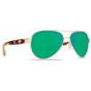 Costa Loreto Rose Gold Frame w/Tortoise Temples Sunglasses 580G Lenses