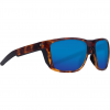 Costa Matte Tortoise Sunglasses w/Blue Mirror 580G Lenses