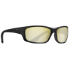 Costa Blackout Frame Sunglasses w/Sunrise Silver Mirror 580G Lenses
