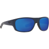 Costa Matte Blue Frame Sunglasses w/Blue Mirror 580P Lenses