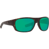 Costa Matte Wetlands Sunglasses w/Green Mirror 580G Lenses