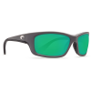 Costa Matte Gray Frame Sunglasses w/Green Mirror 580G Lenses