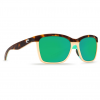 Costa Anaa Shiny Retro Tort/Cream/Mint Frame Sunglasses 580P Lenses