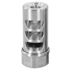 American Precision Arms Gen 2 Micro Bastard TPI up to 30 Cal. Stainless Steel Muzzle Brake