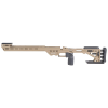 Masterpiece Arms Remington LH Flat Dark Earth BA Enhanced Sniper Rifle Chassis