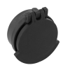 Tenebraex Black Occular Flip Cover w/ Adapter Ring for Schmidt Bender Klassik 4-16x50 Ocular Lens UAC025-FCR