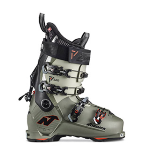 Nordica Unlimited 120 DYN Ski Boots - Men's - Green / Black / Red - 26.5